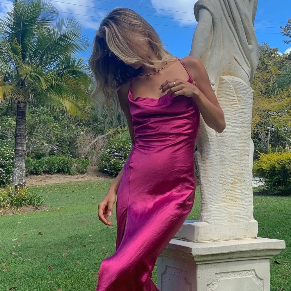 NWOT Lioness Walk The Line Midi Dress